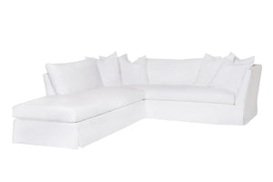 Cisco Home Seda 2pc Sectional-Blue Hand Home