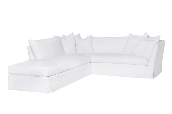 Cisco Home Seda 2pc Sectional-Blue Hand Home