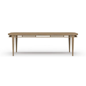 Seraphine 96'' Rectangular Solid Hardwood Dining Table by Bramble-Blue Hand Home