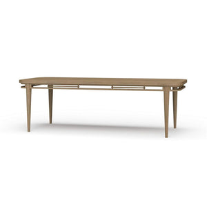 Seraphine 96'' Rectangular Solid Hardwood Dining Table by Bramble-Blue Hand Home