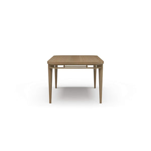 Seraphine 96'' Rectangular Solid Hardwood Dining Table by Bramble-Blue Hand Home