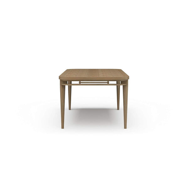 Seraphine 96'' Rectangular Solid Hardwood Dining Table by Bramble-Blue Hand Home