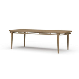Seraphine 96'' Rectangular Solid Hardwood Dining Table by Bramble-Blue Hand Home