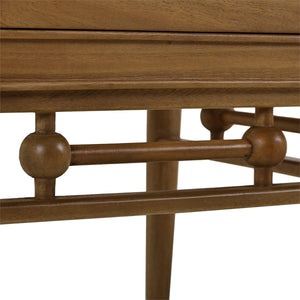 Seraphine Bedside Table w/ Door-Blue Hand Home
