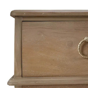 Bramble Serpentine Large Dresser In Sandbar-Bramble-Blue Hand Home