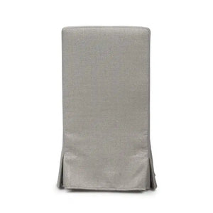 Bramble Sierra Modern Slipcovered Dining Chair W/O Castors In Camelot Performance Fabric-Bramble-Blue Hand Home