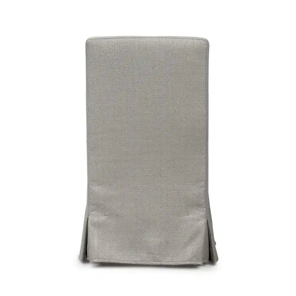 Bramble Sierra Modern Slipcovered Dining Chair W/O Castors In Camelot Performance Fabric-Bramble-Blue Hand Home