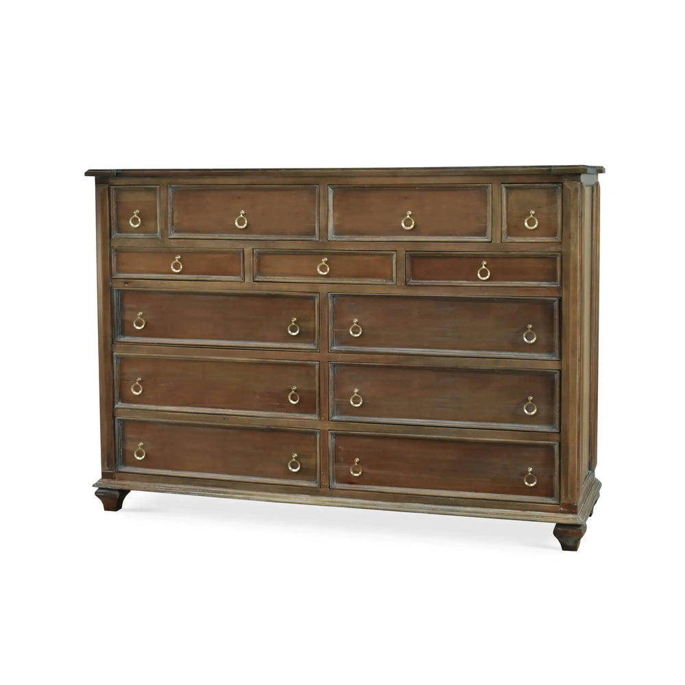 Bramble Soho Large Dresser In Straw Wash-Bramble-Blue Hand Home