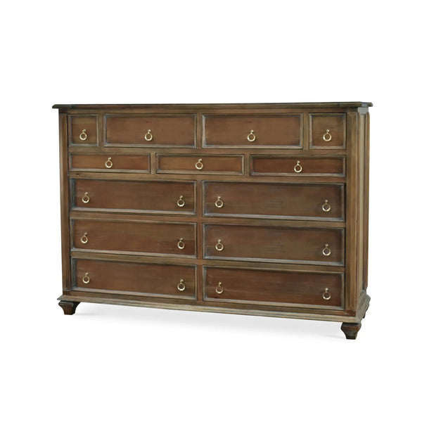 Bramble Soho Large Dresser In Straw Wash-Bramble-Blue Hand Home