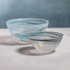 Lagoon Alabaster Glass Bowl - Small-Blue Hand Home