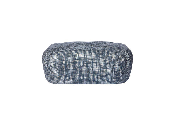 Tonto Ottoman Large-Blue Hand Home