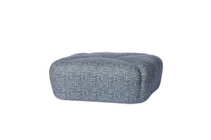 Tonto Ottoman Large-Blue Hand Home