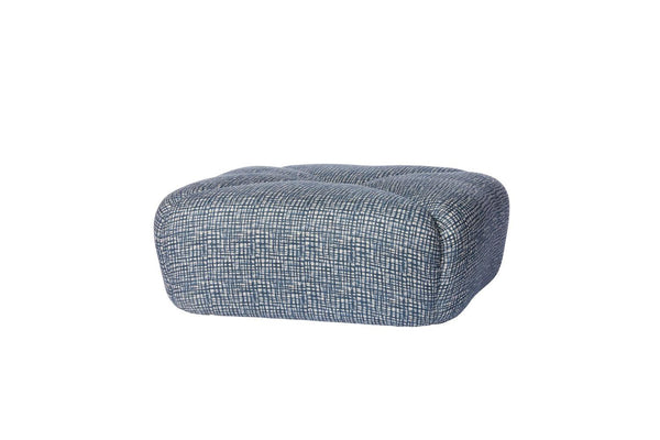 Tonto Ottoman Large-Blue Hand Home