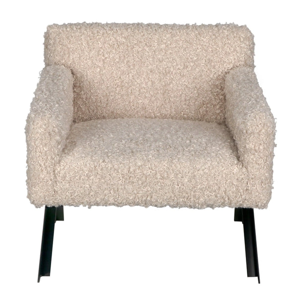 Iris Chair, Steel Base-Blue Hand Home