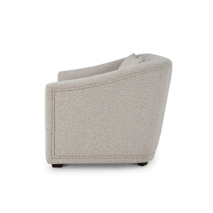 Bramble Victor Loveseat In Boucle Sand Performance Fabric-Bramble-Blue Hand Home