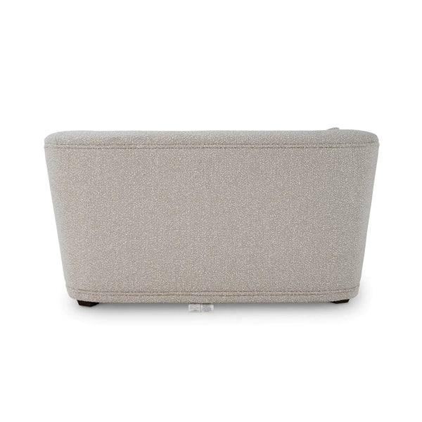 Bramble Victor Loveseat In Boucle Sand Performance Fabric-Bramble-Blue Hand Home