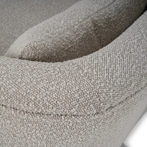 Bramble Victor Loveseat In Boucle Sand Performance Fabric-Bramble-Blue Hand Home