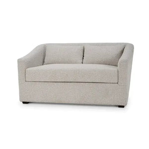 Bramble Victor Loveseat In Boucle Sand Performance Fabric-Bramble-Blue Hand Home