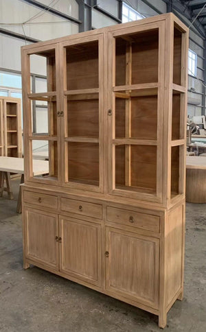 Libby Glass Cabinet-Blue Hand Home