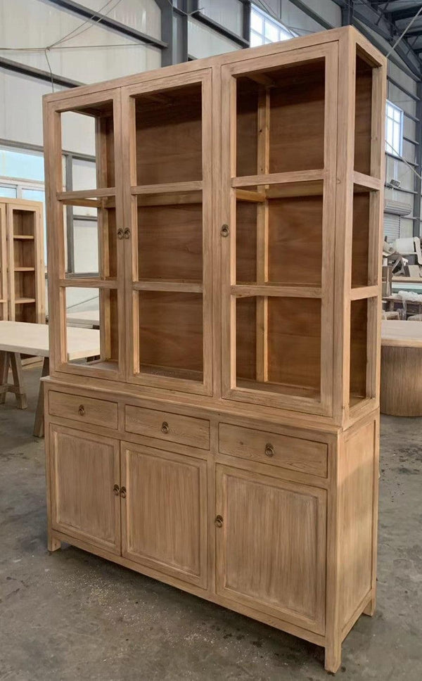 Libby Glass Cabinet-Blue Hand Home
