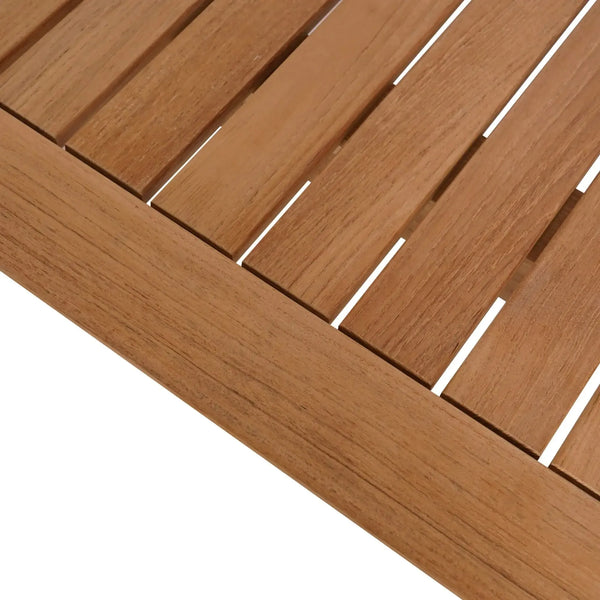 Bramble Virginia Dining Table 94'' - Outdoor Teak-Bramble-Blue Hand Home