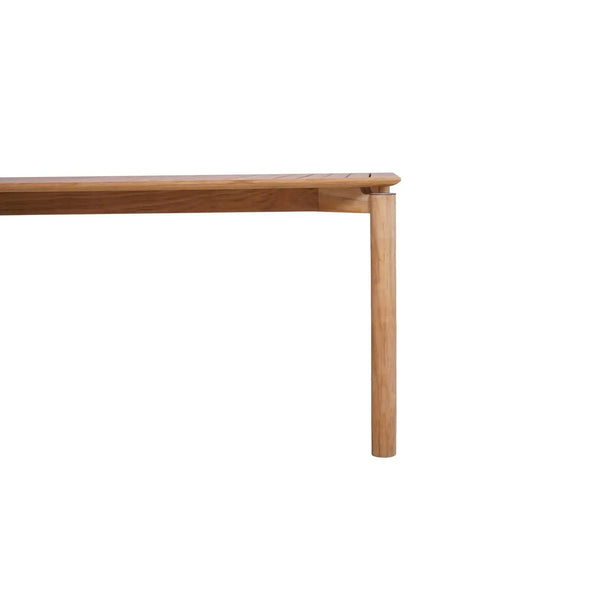 Bramble Virginia Dining Table 94'' - Outdoor Teak-Bramble-Blue Hand Home