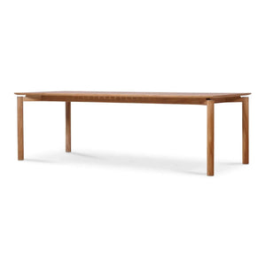 Bramble Virginia Dining Table 94'' - Outdoor Teak-Bramble-Blue Hand Home