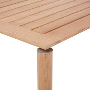 Bramble Virginia Rectangular Coffee Table - Outdoor Teak-Bramble-Blue Hand Home