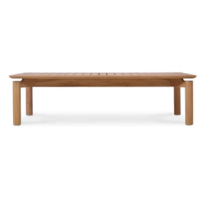 Bramble Virginia Rectangular Coffee Table - Outdoor Teak-Bramble-Blue Hand Home