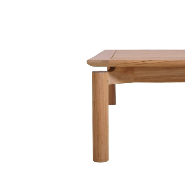 Bramble Virginia Rectangular Coffee Table - Outdoor Teak-Bramble-Blue Hand Home