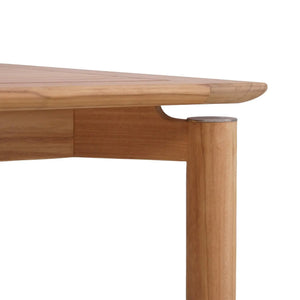 Bramble Virginia Rectangular Coffee Table - Outdoor Teak-Bramble-Blue Hand Home