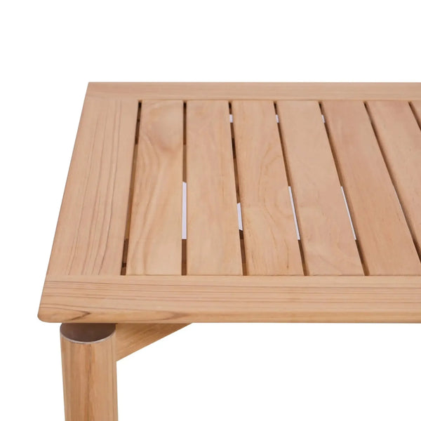 Bramble Virginia Rectangular Coffee Table - Outdoor Teak-Bramble-Blue Hand Home