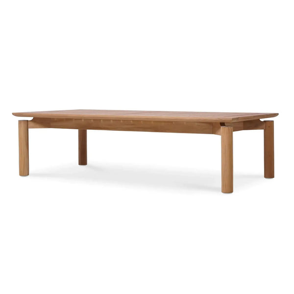 Bramble Virginia Rectangular Coffee Table - Outdoor Teak-Bramble-Blue Hand Home