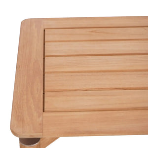 Bramble Virginia Side Table Square - Outdoor Teak-Bramble-Blue Hand Home