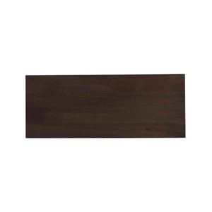 Bramble Vivienne 3 Drawer Desk in Walnut-Bramble-Blue Hand Home