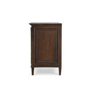 Bramble Vivienne 3 Drawer Dresser in Walnut-Bramble-Blue Hand Home