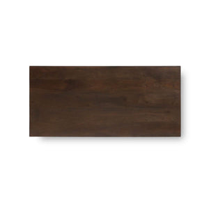 Bramble Vivienne 3 Drawer Dresser in Walnut-Bramble-Blue Hand Home