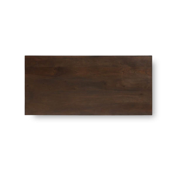 Bramble Vivienne 3 Drawer Dresser in Walnut-Bramble-Blue Hand Home