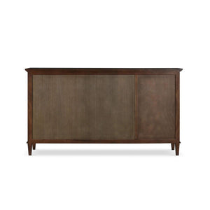 Bramble Vivienne 7 Drawer Dresser in Walnut-Bramble-Blue Hand Home