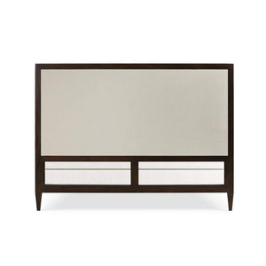 Vivienne Upholstered Bed King-Blue Hand Home