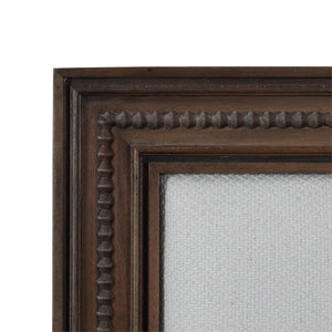 Bramble Vivienne Upholstered Bed King in Walnut w/ Dinara Natural Fabric-Bramble-Blue Hand Home