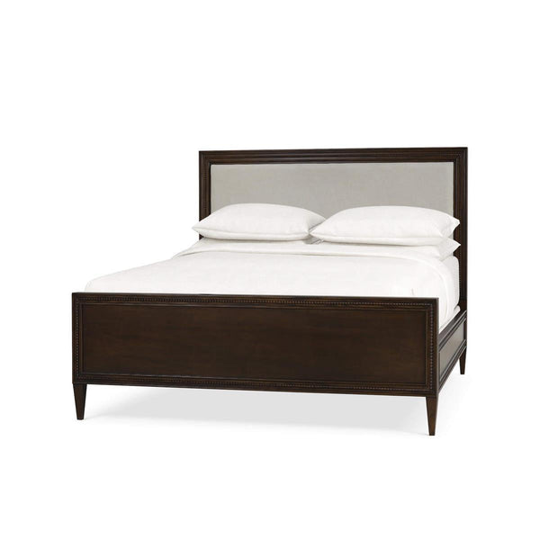 Vivienne Upholstered Queen Bed Handcrafted Solid Hardwood Frame-Blue Hand Home