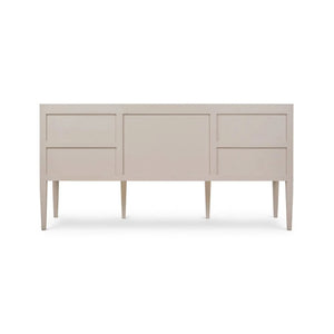 Bramble Westminster Concave Sideboard Linen Wrapped In Putty-Bramble-Blue Hand Home