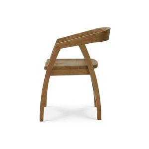 Bramble Wright Chair In Antique French Oak-Bramble-Blue Hand Home