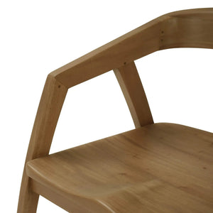 Bramble Wright Chair In Antique French Oak-Bramble-Blue Hand Home