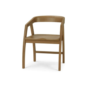 Bramble Wright Chair In Antique French Oak-Bramble-Blue Hand Home