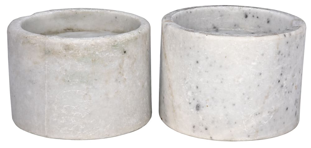 Syma Decorative Candle Holder, Set of 2-Noir Furniture-Blue Hand Home