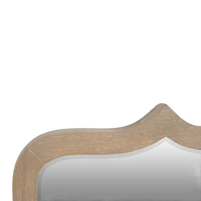Bramble Yasmin Mirror In Sandbar-Bramble-Blue Hand Home