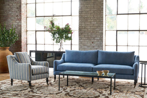 Yvonne Upholstered Sofa Elegant Living Room Furniture Handcrafted Sustainable Design