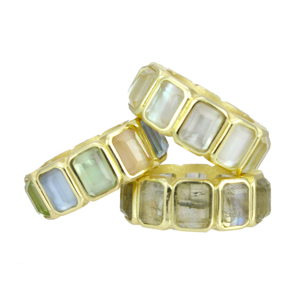 Kiana Stone Ring-Blue Hand Home